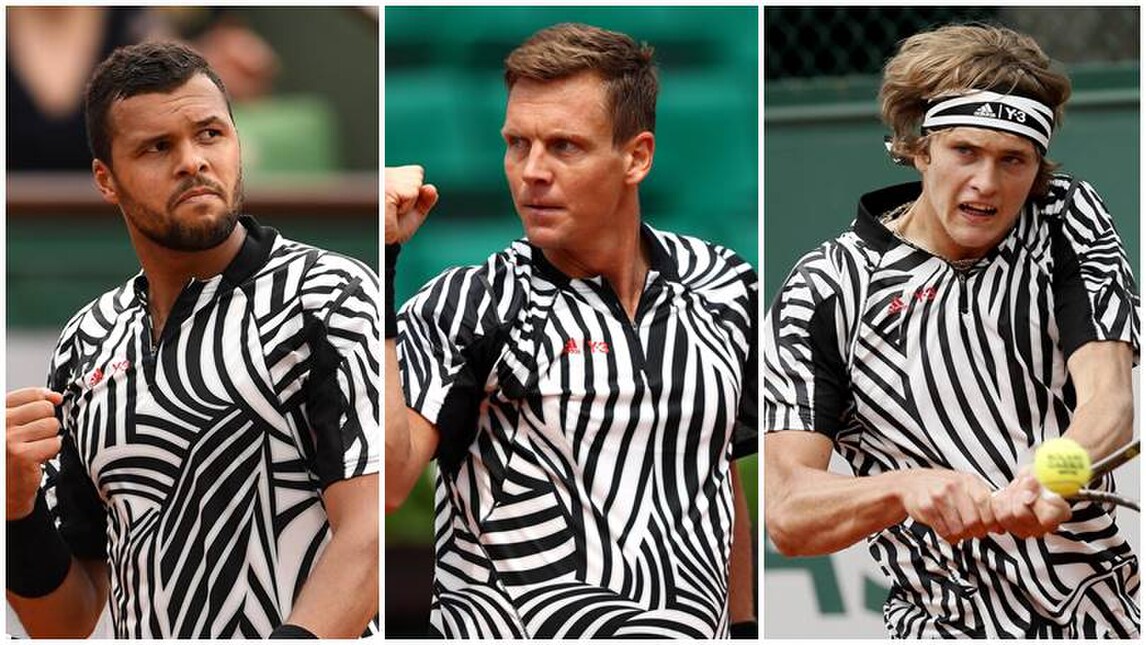 Tennis Roland Garros: Tsonga, Berdych, Zverev, show in bianconero: ma tifate Juventus?
