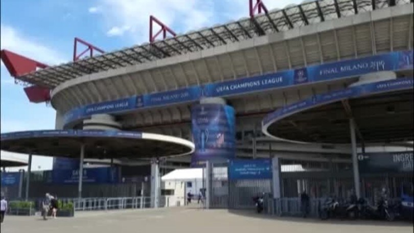 San Siro si prepara per la finale