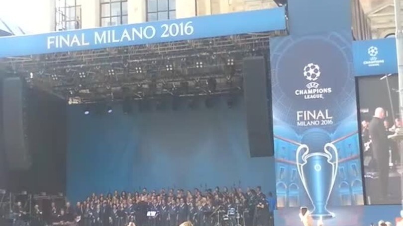 A Milano risuona la musica della Champions