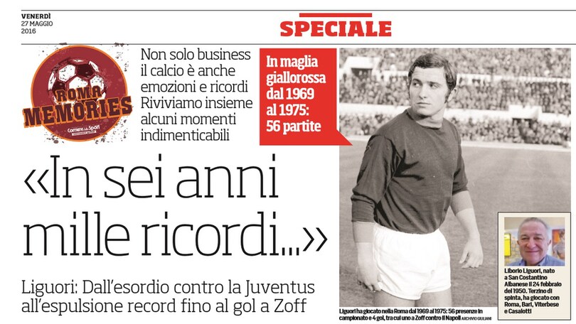 Roma Memories, Liguori: «In sei anni mille ricordi...»