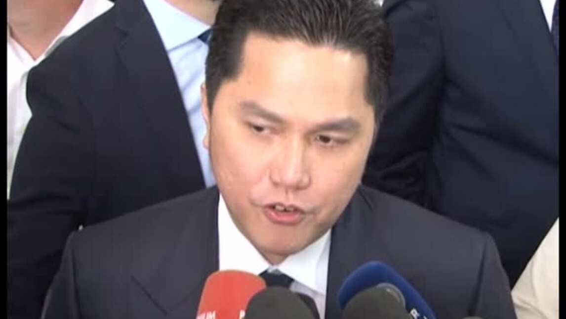 Thohir: "Crediamo in Mancini"