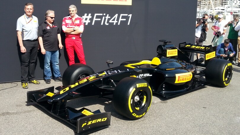 F.1, prima novità 2017, ecco le gomme larghe