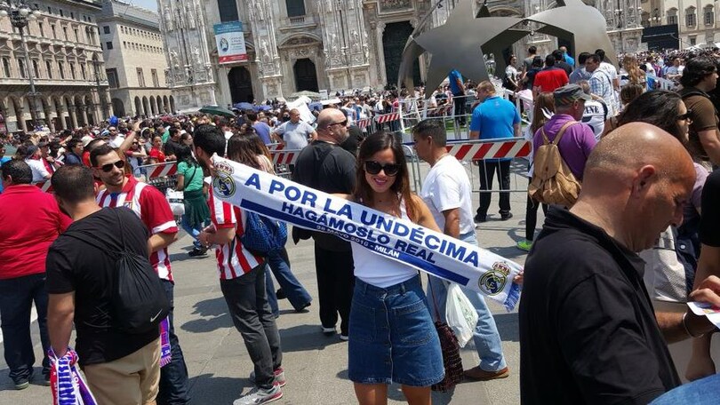 Champions League, che show a Milano: le foto più belle