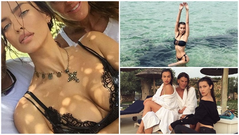 Irina Shayk e Bella Hadid in Puglia: la prova bikini è sexy