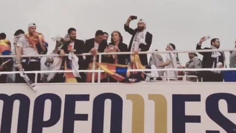 Madrid, festa senza sosta: Real accolto così