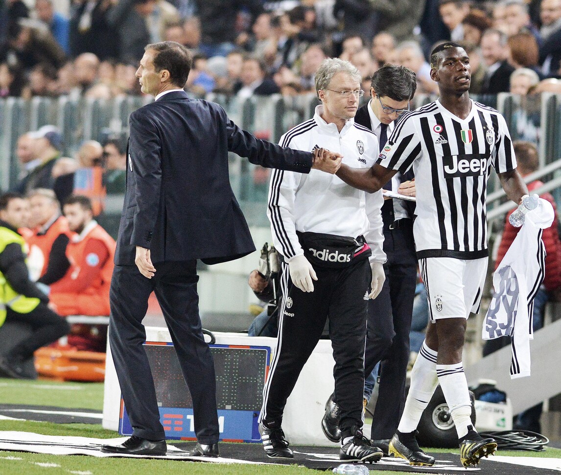Juventus, Allegri: «Se resta Pogba? Speriamo...»