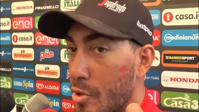 Nizzolo: "Soddisfatto della maglia rossa ma sono arrabbiato"
