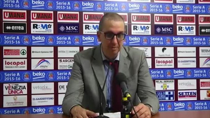 De Raffaele: "Giocare una grande prova difensiva non è bastato"