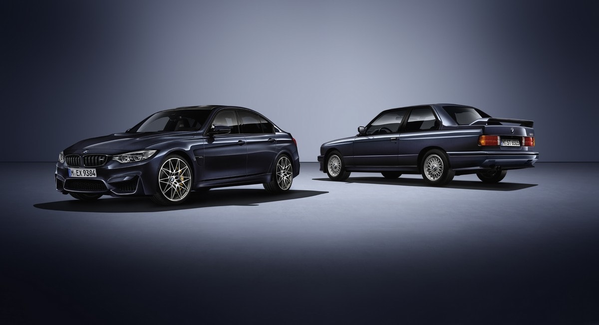 BMW M3 "30 Jahre Edition", buon compleanno M3