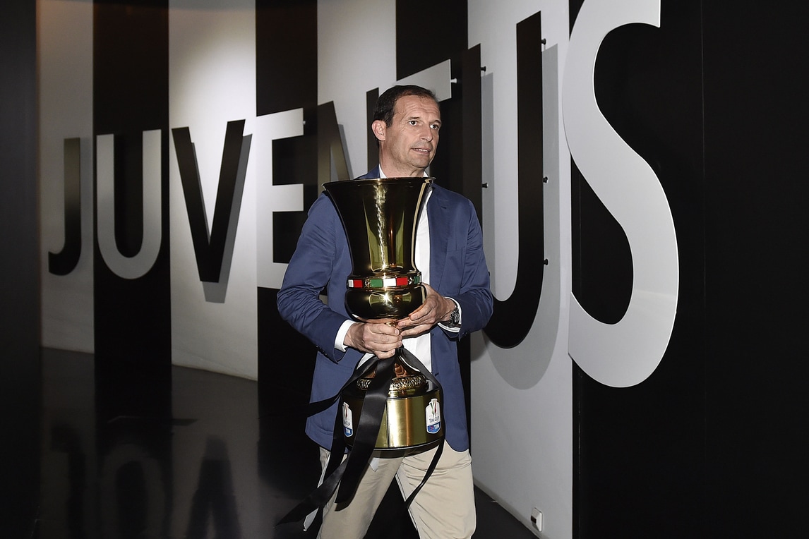 Juventus, ecco la Coppa Italia al JMuseum: la porta Allegri