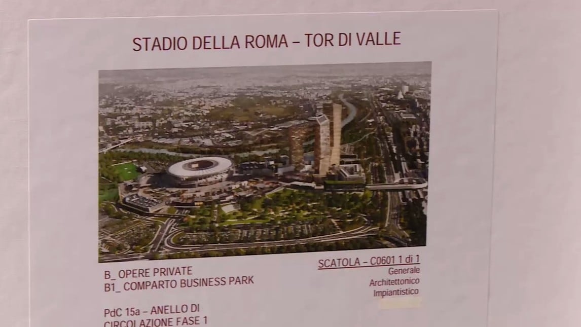 Roma, presentato il progetto stadio