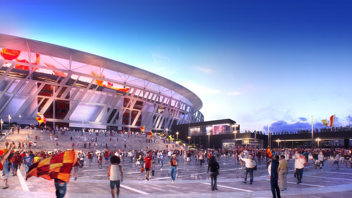 Roma, si riparte dal nuovo stadio: ecco il dossier