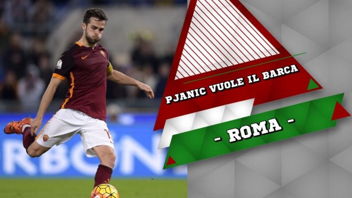 Roma, Pjanic vuole il Barcellona