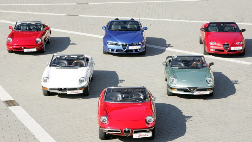 Il Duetto compie 50 anni, mezzo secolo di Spider Alfa