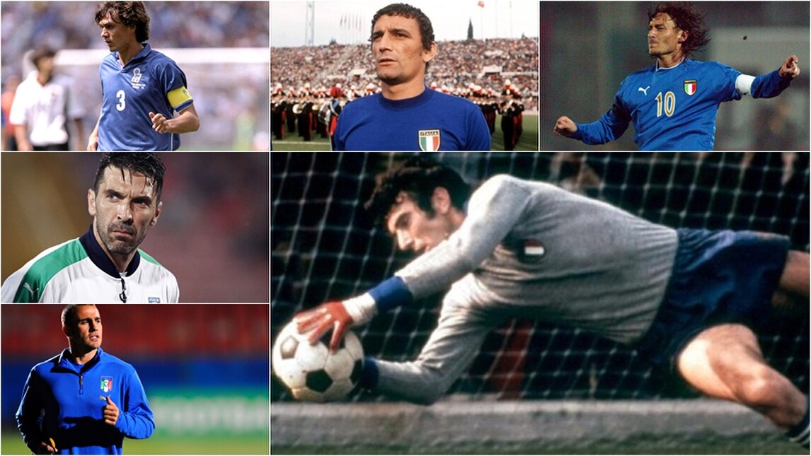 L'Equipe, i Top 100 degli Europei: Maldini, Buffon e Totti tra i migliori azzurri