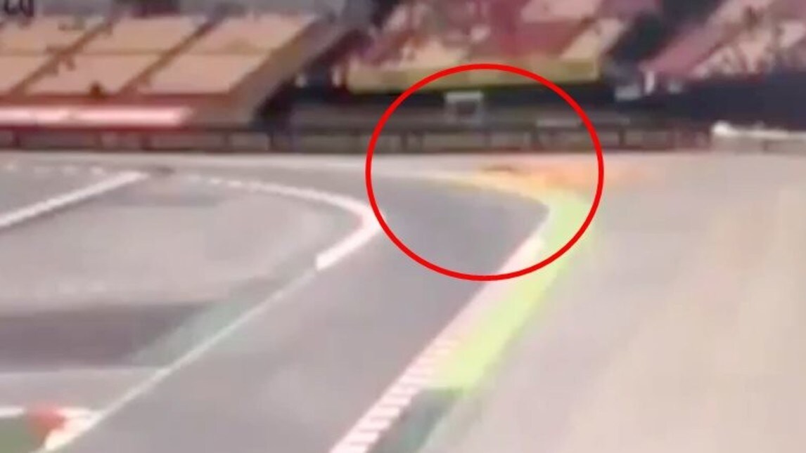 Il video dell'incidente di Salom