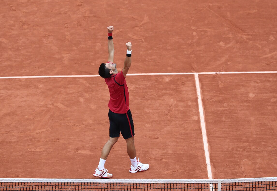 Tennis, Djokovic: la prima al Roland Garros a 1,33