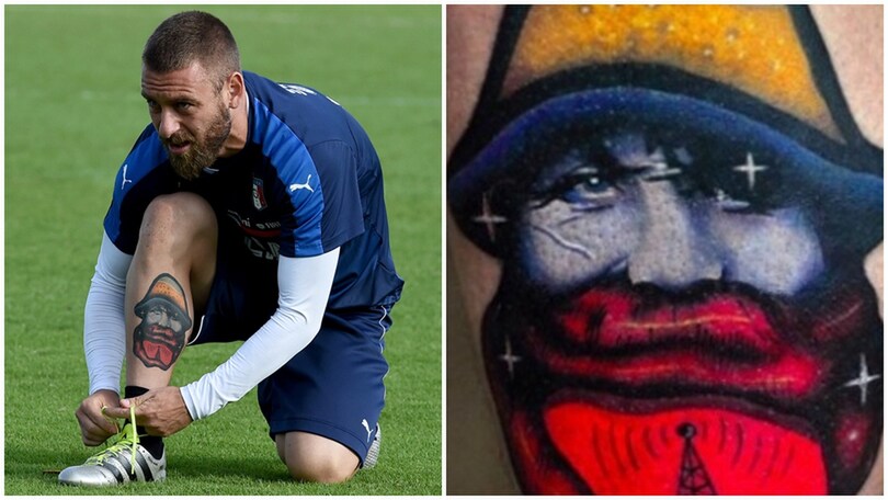 Euro 2016, De Rossi guida il gruppo...dei tatuaggi!