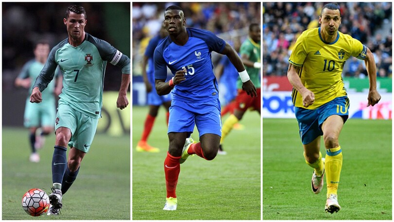 Da Ronaldo a Pogba: la Top 10 dei campioni più attesi di Euro 2016