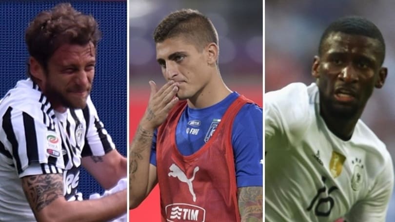 Da Marchisio a Rüdiger: gli infortunati che saltano Euro 2016