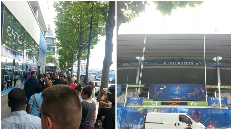 Euro 2016, si parte con... le file