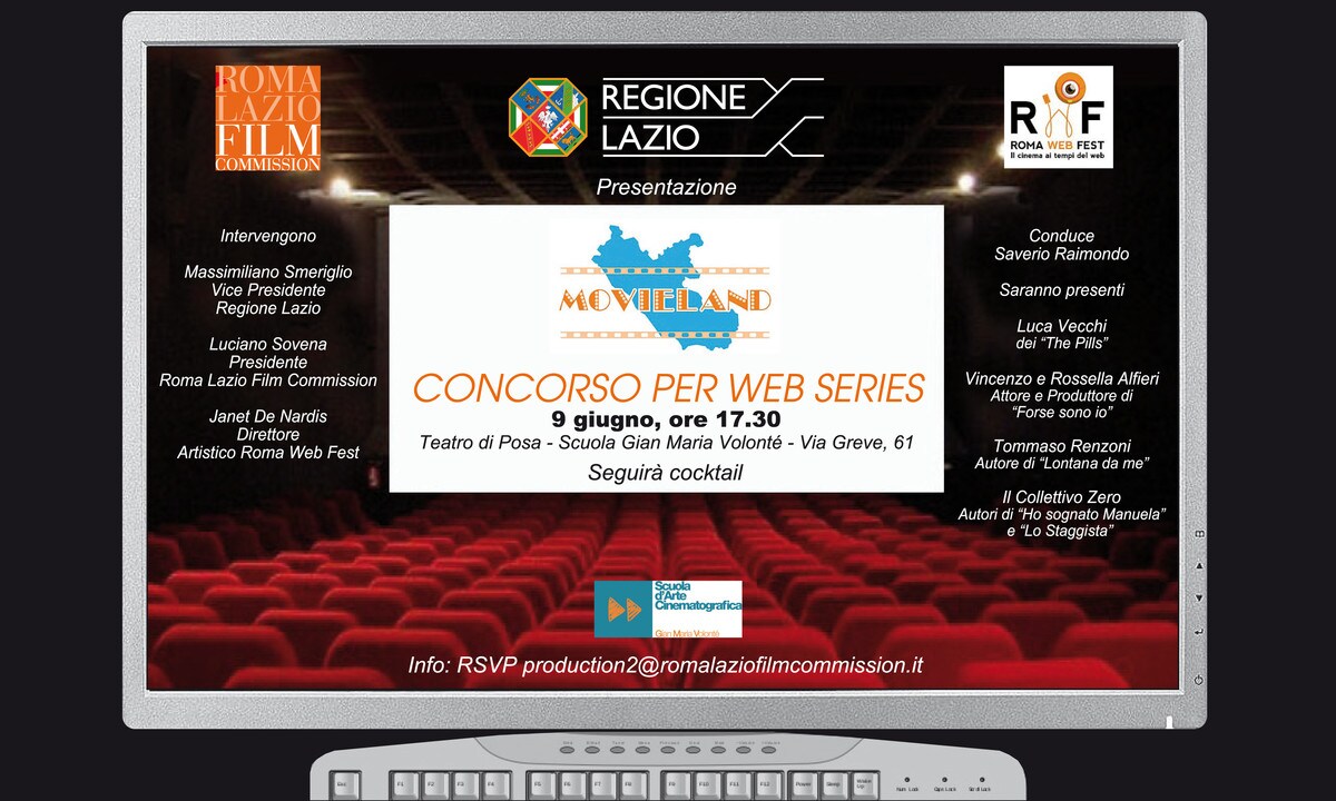 Movieland, il concorso che promuove le web series
