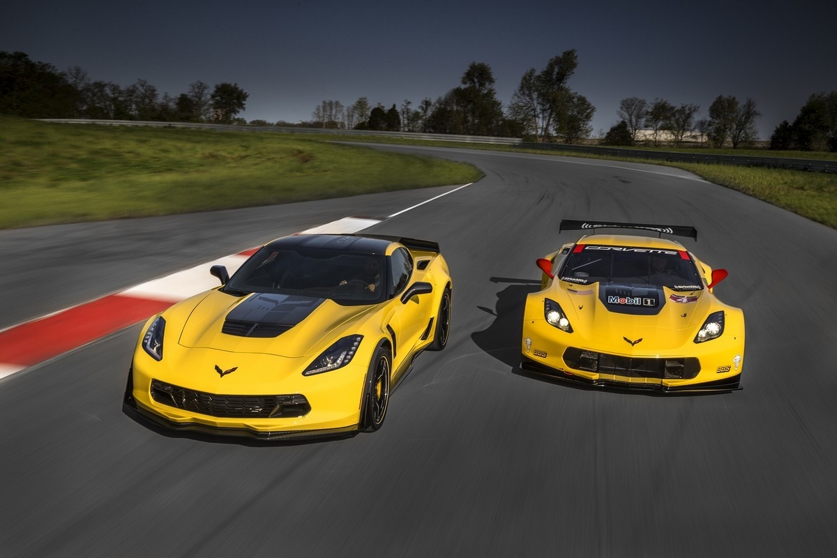 Chevrolet Corvette Z06 C7.R Edition, debutto a Parco Valentino
