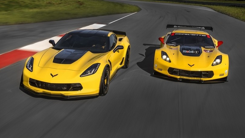 Chevrolet Corvette Z06 C7.R Edition, debutto a Parco Valentino