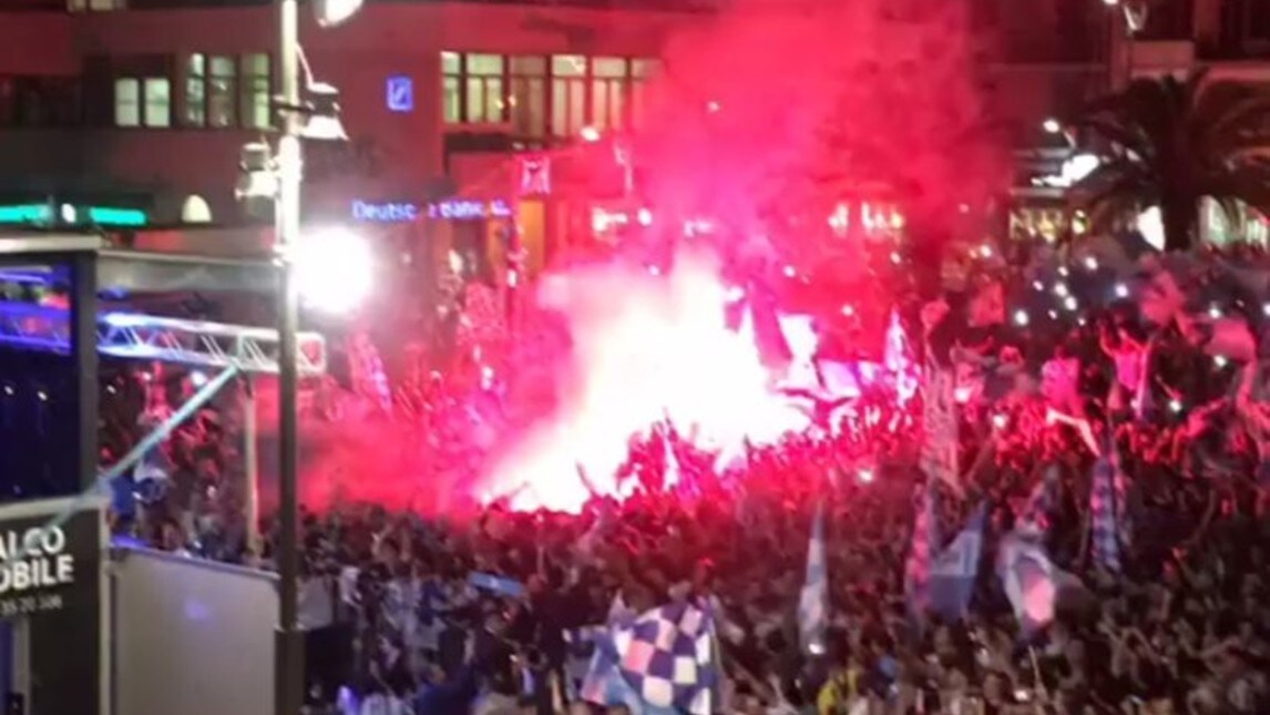 Pescara in Serie A, la città è in festa