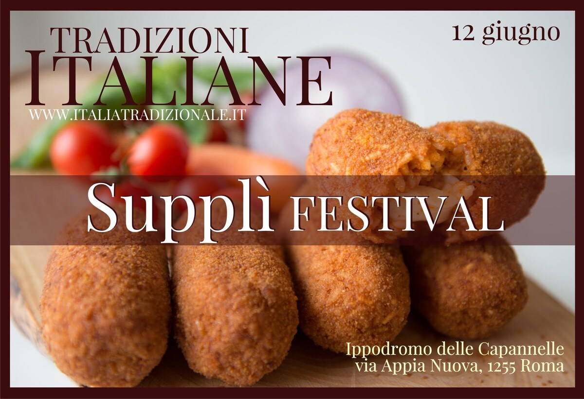 Domenica scegli il Supplì d’Oro 2016