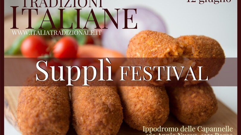 Domenica scegli il Supplì d’Oro 2016