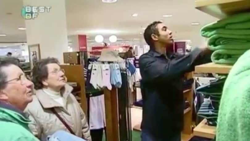Quando Payet lavorava in un negozio di abbigliamento