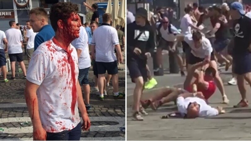 Euro 2016, a Marsiglia ancora scontri fra hooligan e polizia