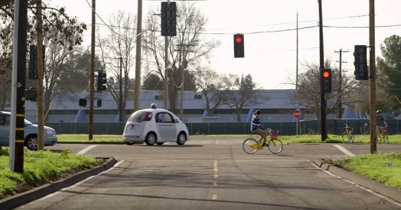 Google car al soundcheck del clacson