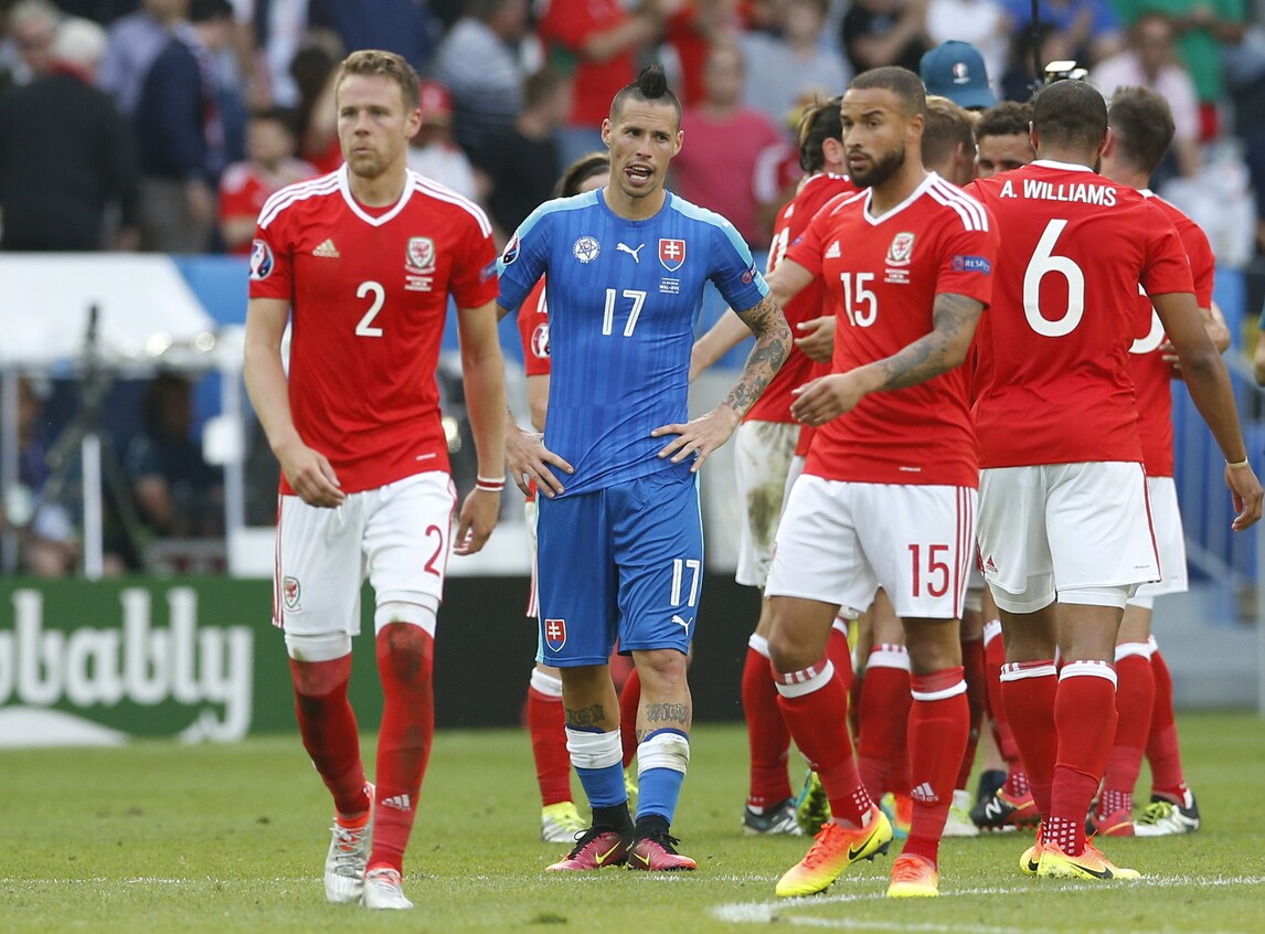 Euro 2016, Galles-Slovacchia 2-1: Hamsik delude, Bale e Robson Kanu firmano la prima vittoria