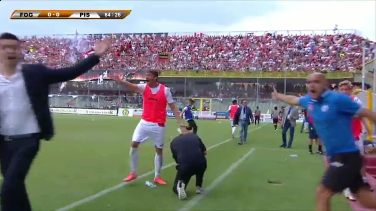 Lega Pro, Foggia-Pisa 1-1: caos allo Zaccheria, la squadra di Gattuso è in Serie B