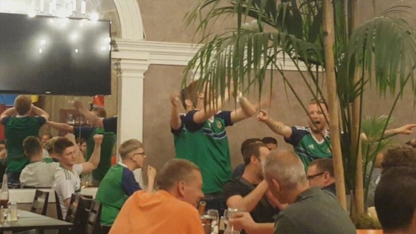 Irlanda del Nord, tifosi in festa nonostante la sconfitta