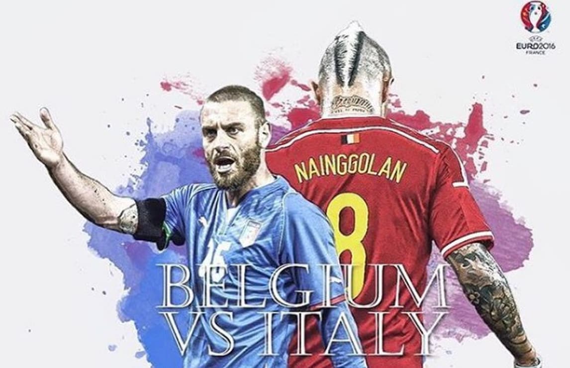 Euro 2016, Belgio-Italia, lotta fratricida. Nainggolan a De Rossi: «In bocca al lupo fratello»