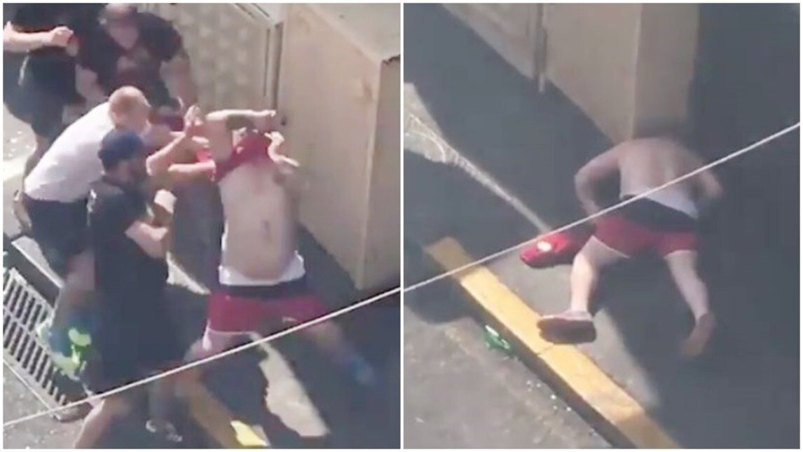 Rissa clamorosa: dieci russi massacrano di botte un inglese