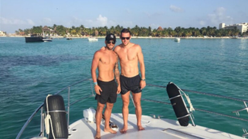 Lazio, vacanze tra amici: Felipe Anderson e De Vrij si rivedono in Messico