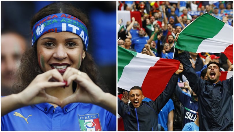 Euro 2016, Belgio-Italia: i tifosi azzurri ci mettono il cuore