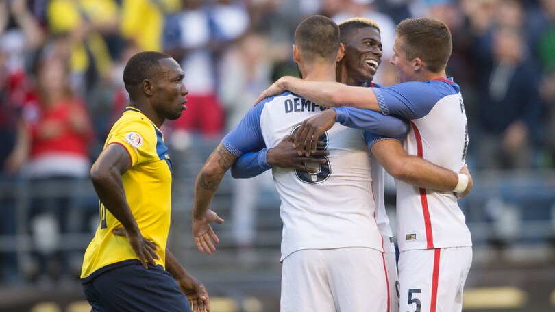 Coppa America, Usa battono l'Ecuador e volano in semifinale