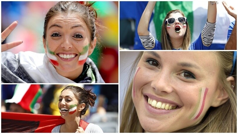 Euro 2016, Italia-Svezia: spettacolo azzurro sugli spalti!