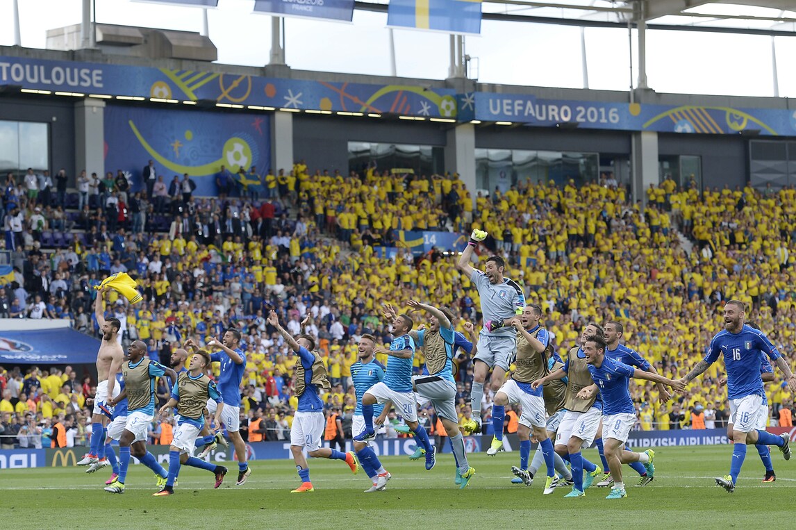 Euro 2016 Italia-Svezia 1-0: Eder qualifica gli Azzurri agli ottavi di finale