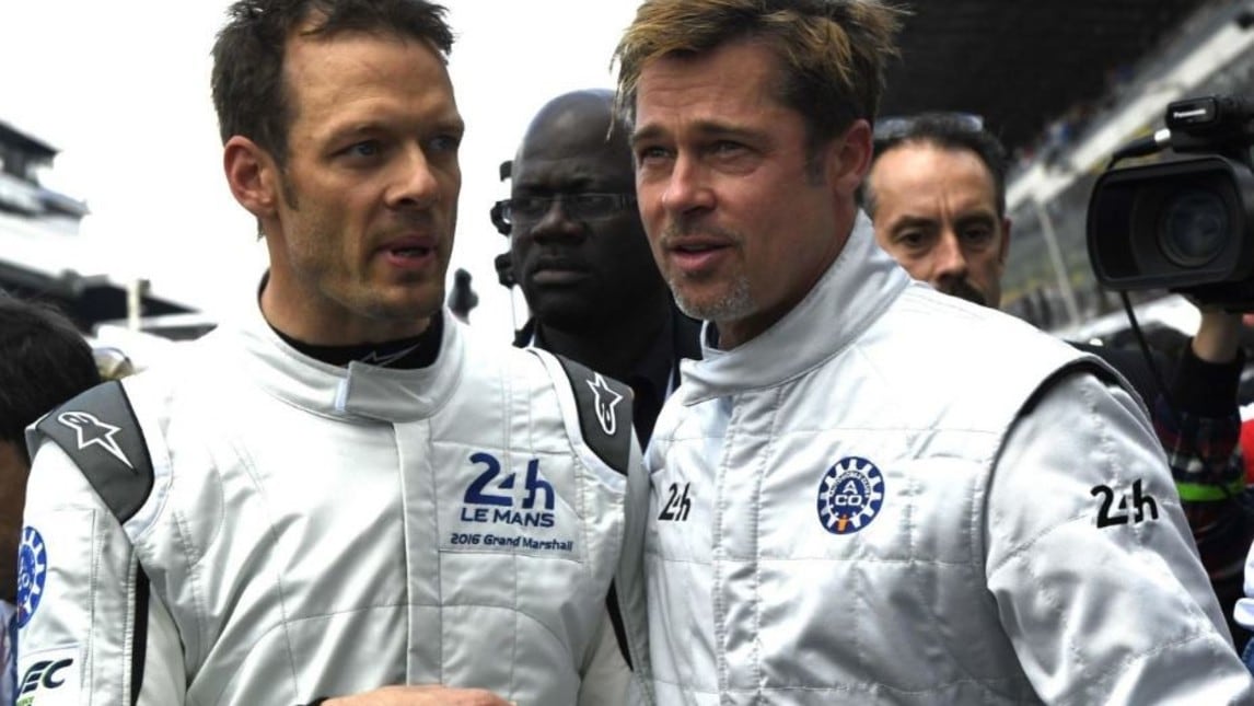 Brad Pitt scende in pista alla 24 Ore di Le Mans