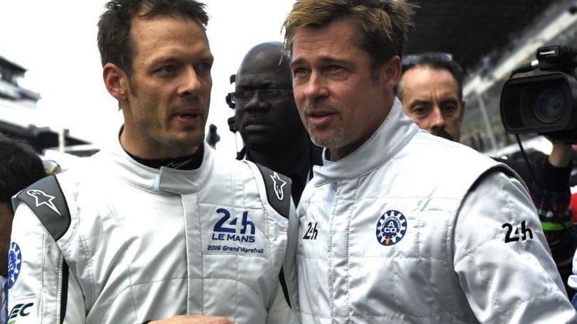 Brad Pitt scende in pista alla 24 Ore di Le Mans