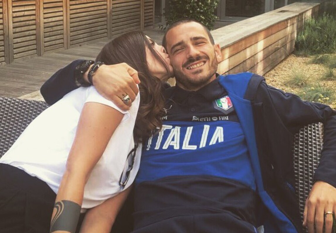 Euro 2016 Italia, lady Bonucci a Montpellier per l'anniversario di nozze