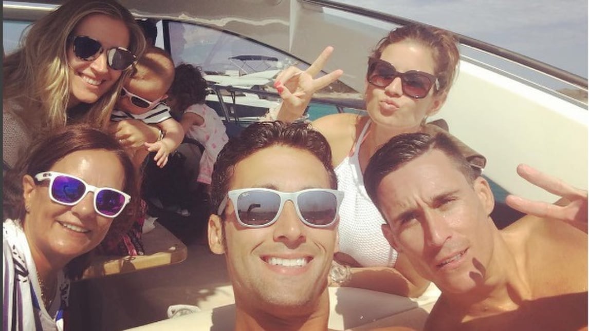 Napoli, per Callejon vacanze in barca con Arbeloa