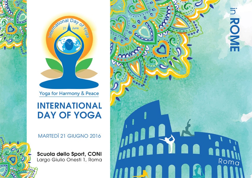 Domani a Roma l’Internation day of Yoga