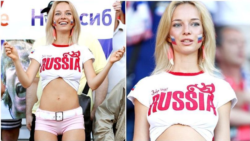Russia-Galles? No, l'attenzione è tutta per le tifose in tribuna